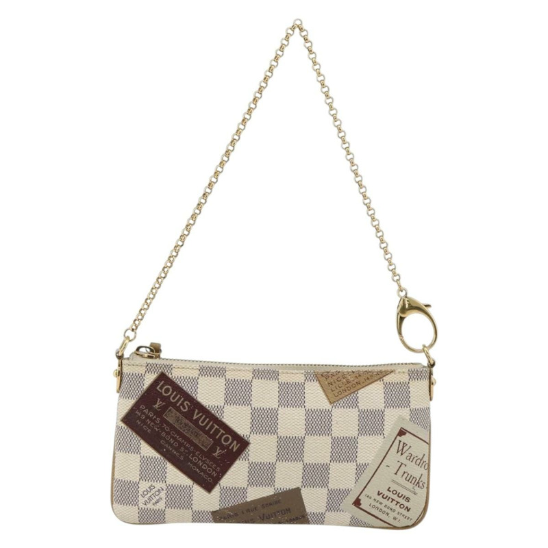 【日本直送】路易威登 Damier Azur Pochette Mira MM 配件包 N63078 正品 BSZ039V-12