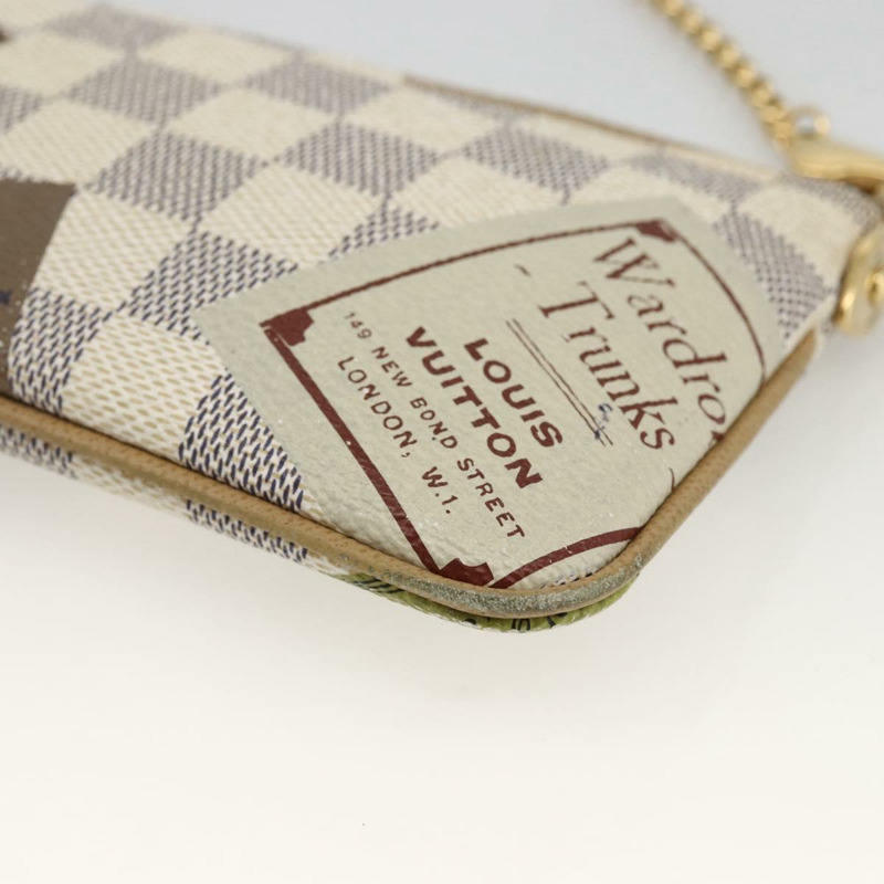 【日本直送】路易威登 Damier Azur Pochette Mira MM 配件包 N63078 正品 BSZ039V-14