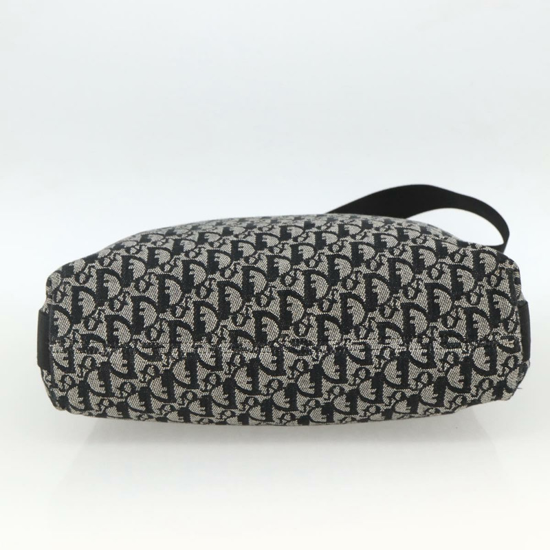 【日本直送】Christian Dior Trotter帆布肩背包 黑色 銀色 正品 174057A-8