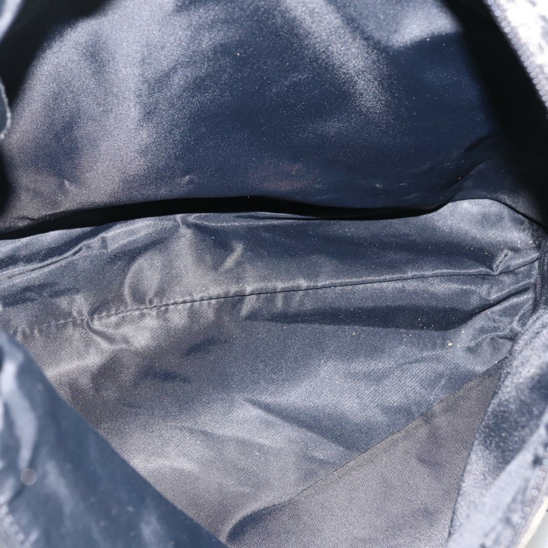 【日本直送】Christian Dior Trotter帆布肩背包 黑色 銀色 正品 174057A-15