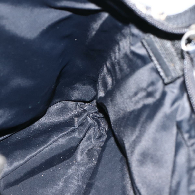 【日本直送】Christian Dior Trotter帆布肩背包 黑色 銀色 正品 174057A-16