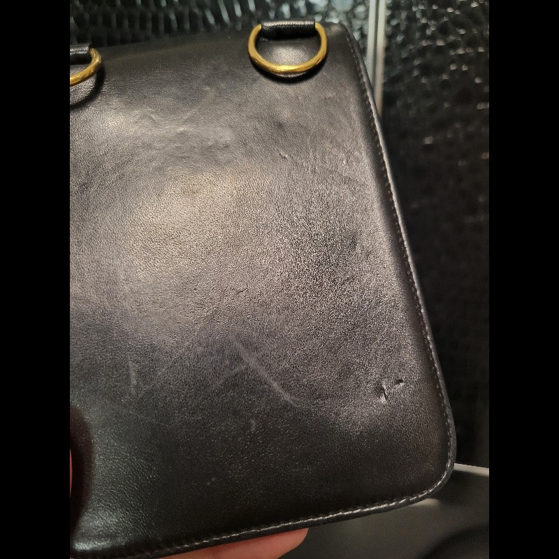 正品 Chanel 1996 2.55 皮革包 珍稀復古包 Chanel vintage shoulder crossbody  菱格紋 復古包-11