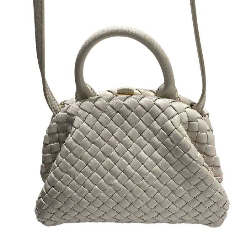 BOTTEGA VENETA 編織包 8106793574 手提/斜背兩用包 白色-1