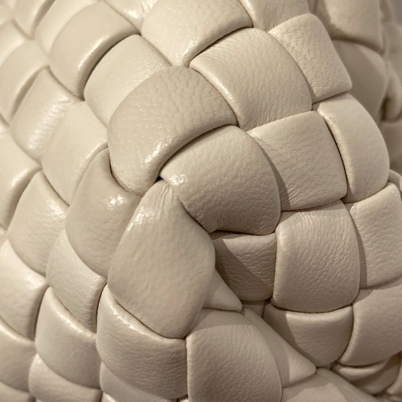 BOTTEGA VENETA 編織包 8106793574 手提/斜背兩用包 白色-8