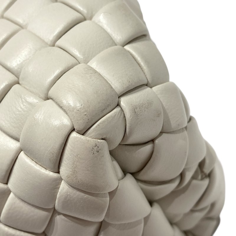 BOTTEGA VENETA 編織包 8106793574 手提/斜背兩用包 白色-9