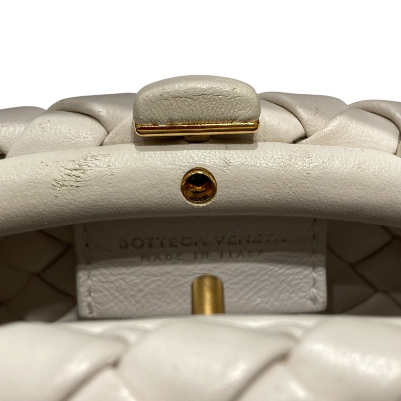 BOTTEGA VENETA 編織包 8106793574 手提/斜背兩用包 白色-12