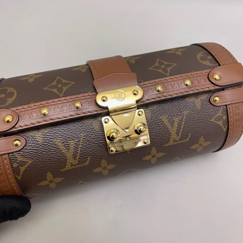 LV路易威登Papillon Trunk老花巴比龍 芯片款-4