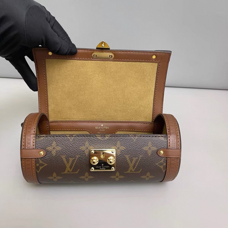 LV路易威登Papillon Trunk老花巴比龍 芯片款-5