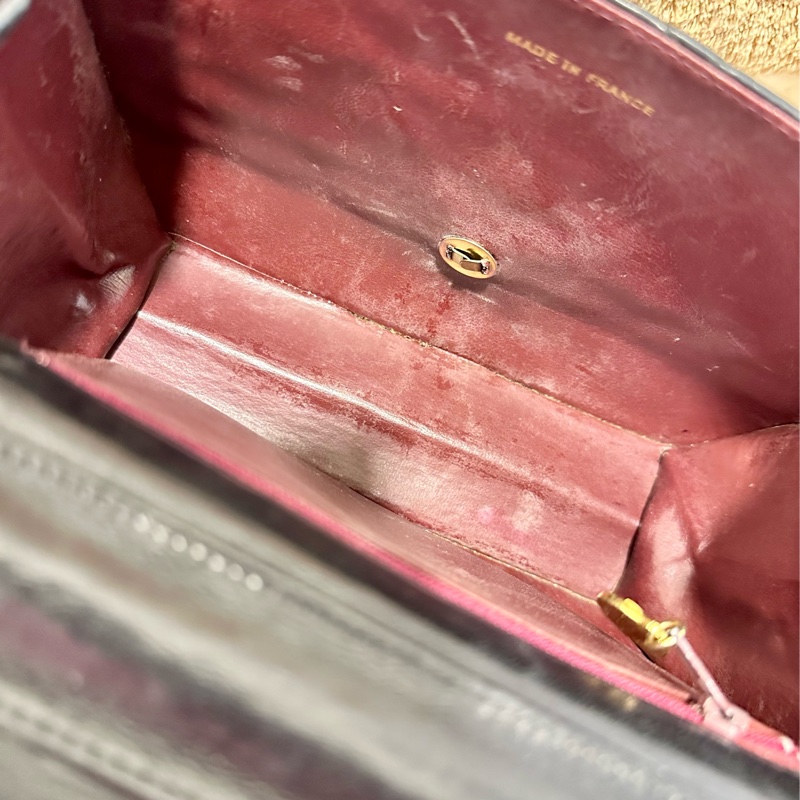 古董老包/香奈兒CHANEL菱格肩背老包-2