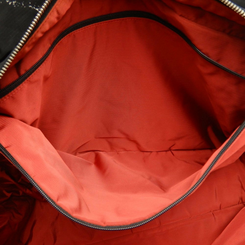 香奈兒 (Chanel) 舊款旅行系列手提包，尼龍提花迷你波士頓包，黑色，女士，253635-17