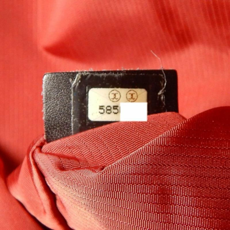 香奈兒 (Chanel) 舊款旅行系列手提包，尼龍提花迷你波士頓包，黑色，女士，253635-18