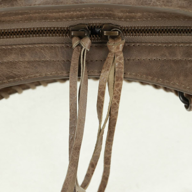 【日本直送】BALENCIAGA The City 手提包 皮革 2way 棕色 115748 Auth yk20183SAV-20