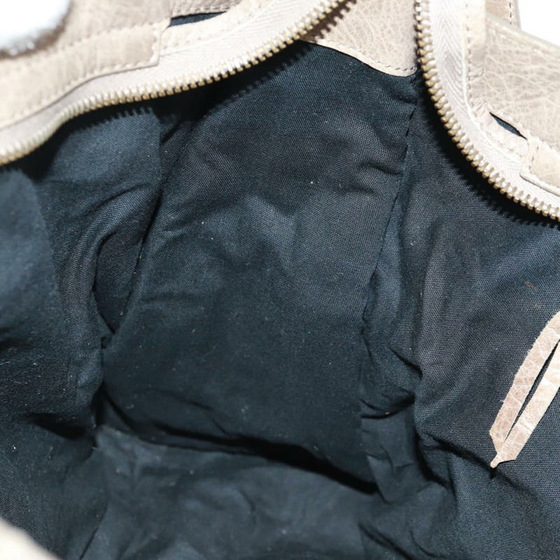 【日本直送】BALENCIAGA The City 手提包 皮革 2way 棕色 115748 Auth yk20183SAV-24