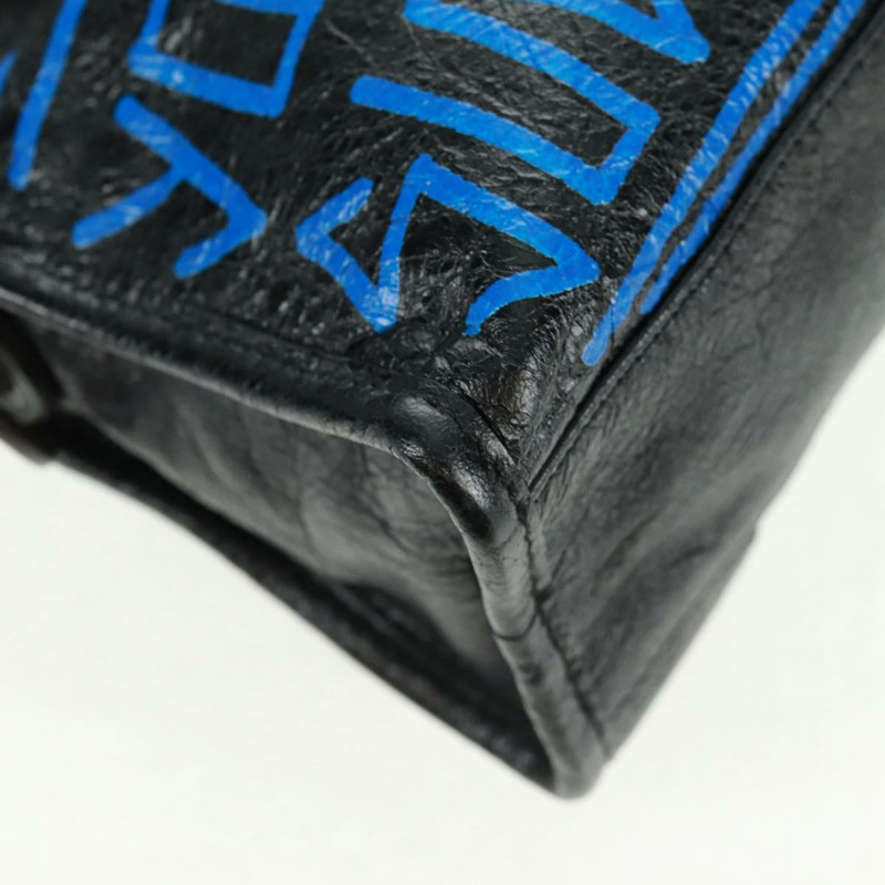 【日本直送】BALENCIAGA 經典迷你城市塗鴉包 皮革 2way 300295 正品 yk20184SAV-17