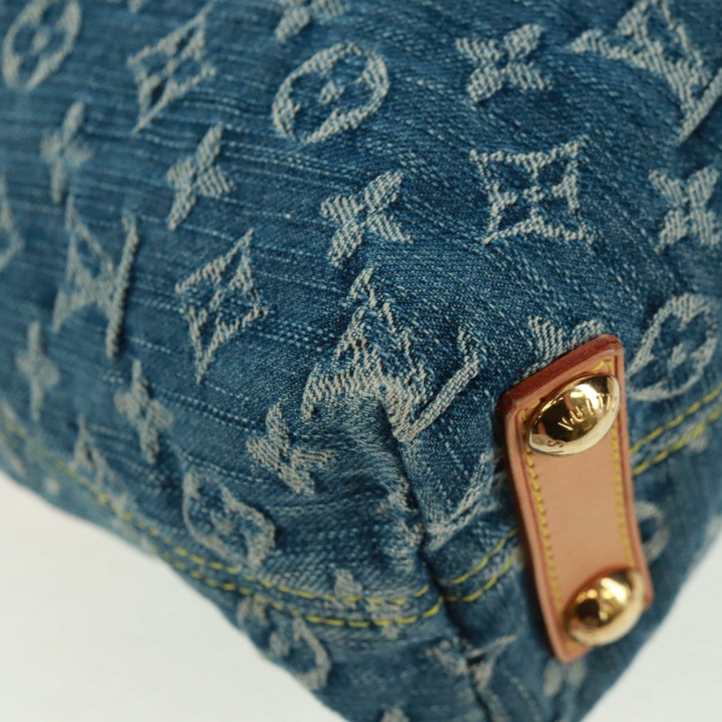 【日本直送】路易威登 Monogram Denim Buggy PM 肩背包 藍色 M95049 LV Auth yk20172AV-15