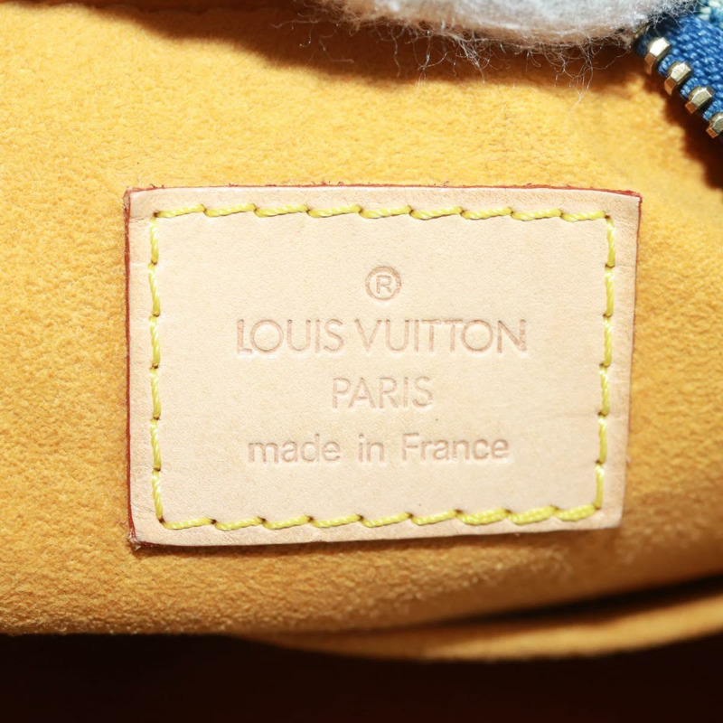 【日本直送】路易威登 Monogram Denim Buggy PM 肩背包 藍色 M95049 LV Auth yk20172AV-20