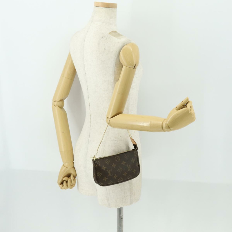 【日本直送】路易威登 Monogram 迷你手拿包配件袋 M58009 LV 正品 163697V-20