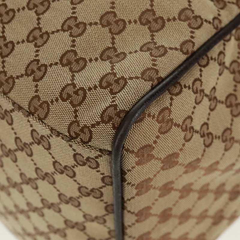 【日本直送】GUCCI GG帆布織帶雪莉酒系列波士頓包 米色 紅綠配色 153240 正品 166085V-10
