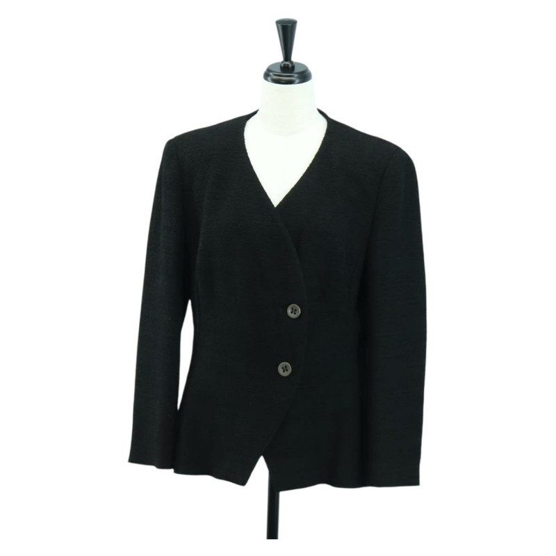 【日本直送】香奈兒黑色棉質夾克，CC標誌，貨號158557M-0