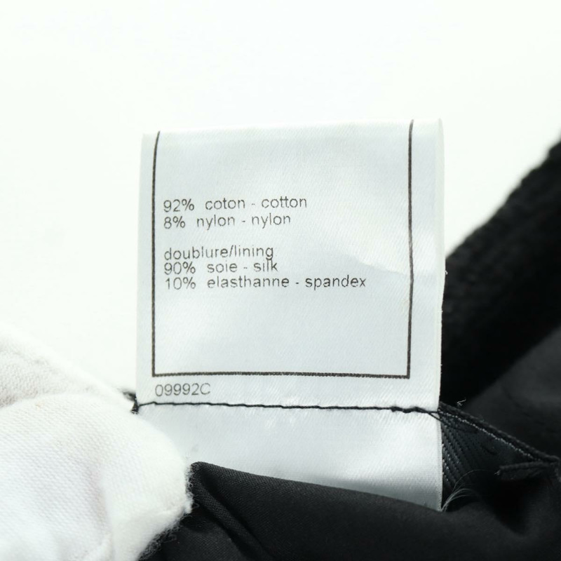 【日本直送】香奈兒黑色棉質夾克，CC標誌，貨號158557M-9