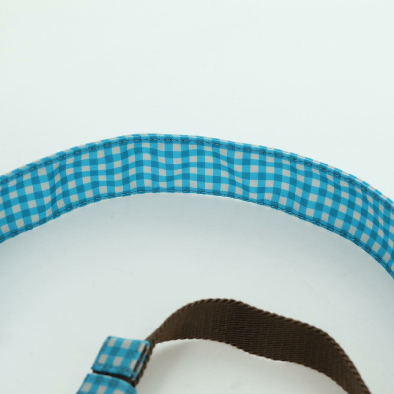 【日本直送】FENDI Mamma Baguette 肩背包 尼龍材質 兩用 淺藍色 金色 正品 171465M-14