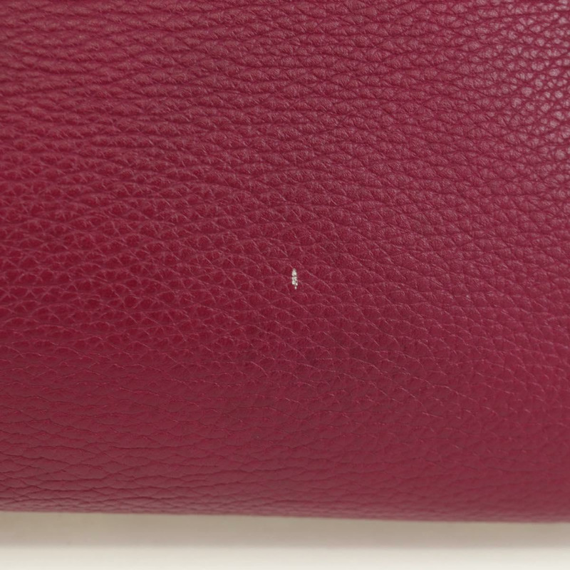 【日本直送】Salvatore Ferragamo Gancini 手提包 皮革 兩用 紫色 金飾 正品 171454A-3