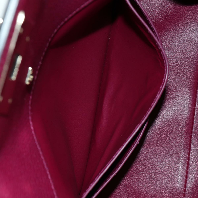 【日本直送】Salvatore Ferragamo Gancini 手提包 皮革 兩用 紫色 金飾 正品 171454A-22