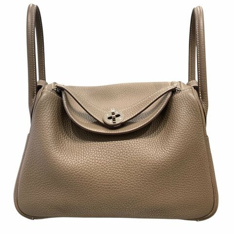 Hermès 愛馬仕 Lindy 26 大象灰 TC皮 手提肩背包