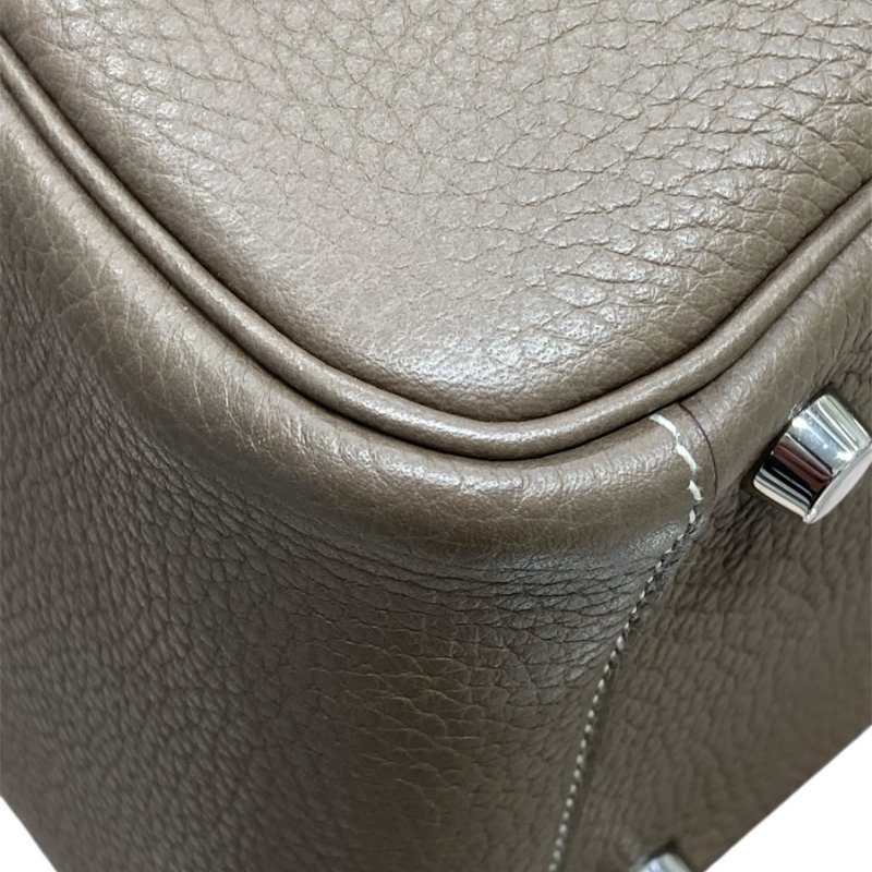 Hermès 愛馬仕 Lindy 26 大象灰 TC皮 手提肩背包-7