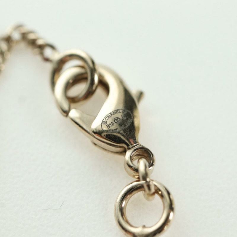 【日本直送】香奈兒 COCO 標誌項鍊，香檳金金屬材質，CC 標誌，正品編號 171474SAM-13