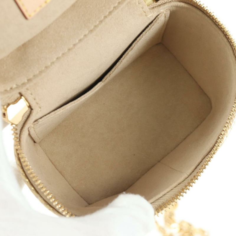 【日本直送】路易威登 Monogram Laminated Jacquard Microvanity 金手袋 M22920 正品 171480SAM-11