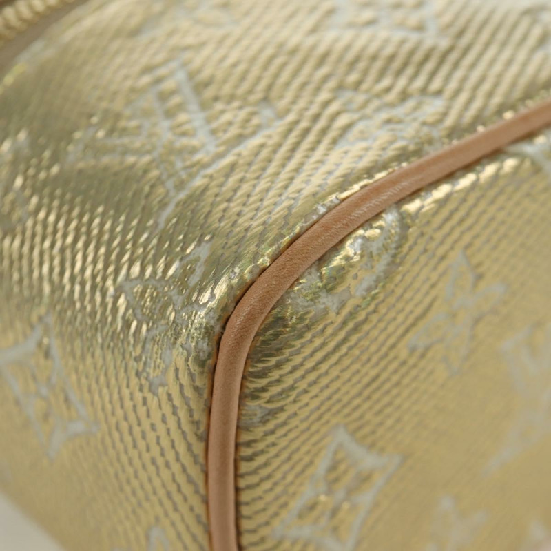 【日本直送】路易威登 Monogram Laminated Jacquard Microvanity 金手袋 M22920 正品 171480SAM-15