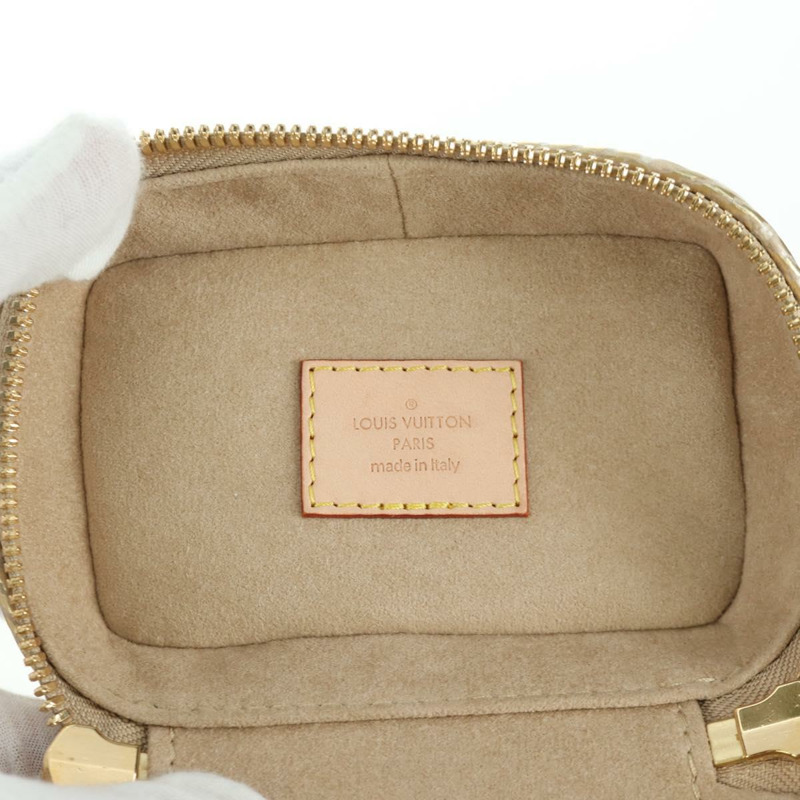 【日本直送】路易威登 Monogram Laminated Jacquard Microvanity 金手袋 M22920 正品 171480SAM-19