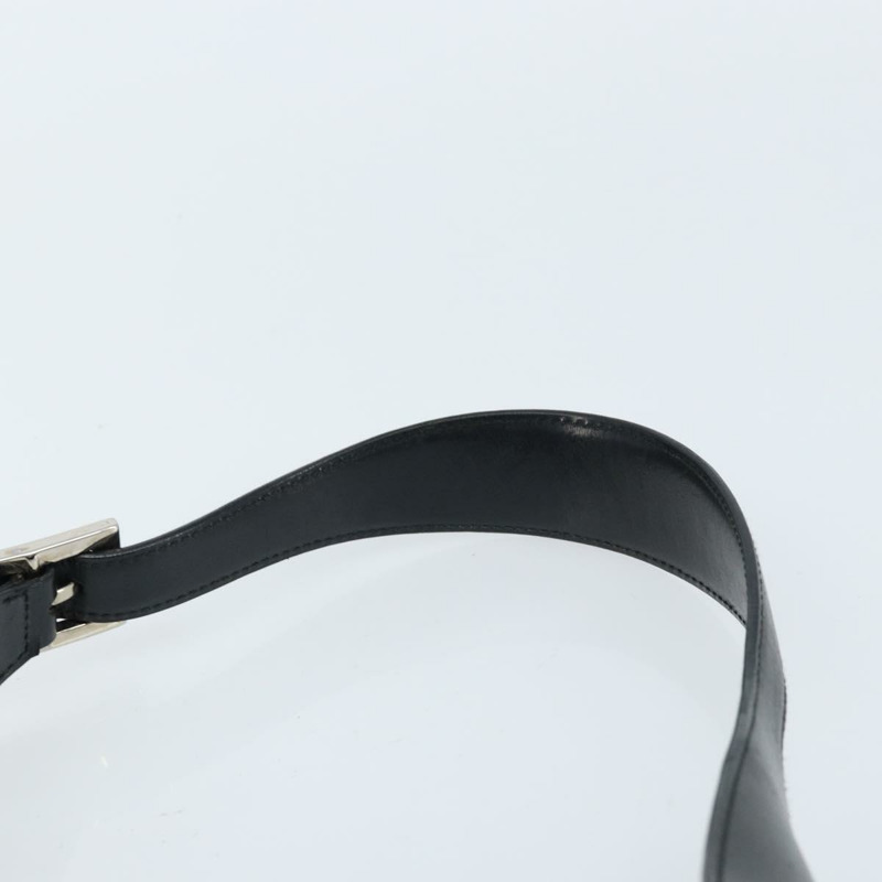 【日本直送】GUCCI GG帆布Jackie肩背包 黑色 銀色 001 3306 1956 正品 173718A-7