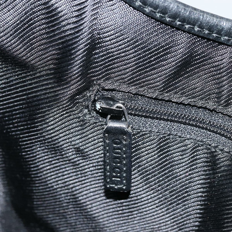 【日本直送】GUCCI GG帆布Jackie肩背包 黑色 銀色 001 3306 1956 正品 173718A-19