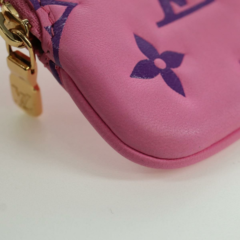 【日本直送】路易威登 Monogram Lanyard Milty Pochette 零錢包 MP3072 LV Auth 172443M-13