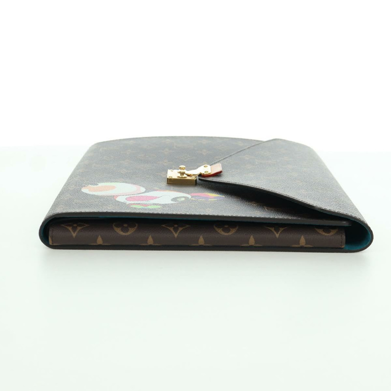 【日本直送】路易威登 Monogram Panda LVxTM 文件夾標誌手拿包 GI1306 正品 173401SM-3