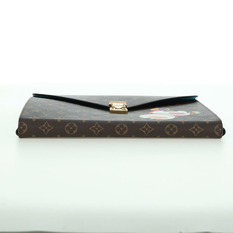 【日本直送】路易威登 Monogram Panda LVxTM 文件夾標誌手拿包 GI1306 正品 173401SM-5