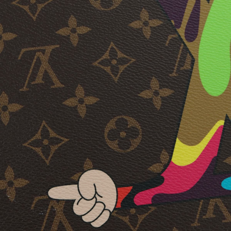 【日本直送】路易威登 Monogram Panda LVxTM 文件夾標誌手拿包 GI1306 正品 173401SM-18