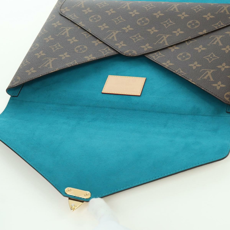 【日本直送】路易威登 Monogram Panda LVxTM 文件夾標誌手拿包 GI1306 正品 173401SM-25