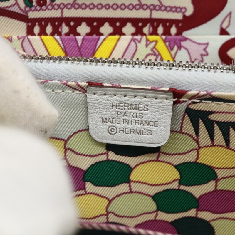 【日本直送】愛馬仕 Azap Compact Silk 皮夾皮革多色銀色正品 LNZ572SAM-13