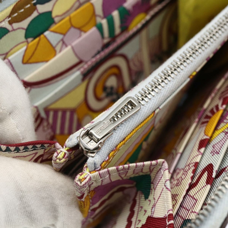 【日本直送】愛馬仕 Azap Compact Silk 皮夾皮革多色銀色正品 LNZ572SAM-17