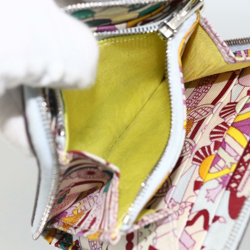 【日本直送】愛馬仕 Azap Compact Silk 皮夾皮革多色銀色正品 LNZ572SAM-18