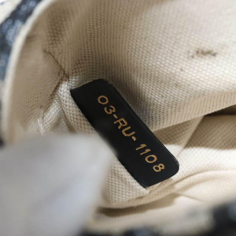 【日本直送】Christian Dior Trotter帆布斜背馬鞍包 海軍藍金色 正品 ka3018SAM-24