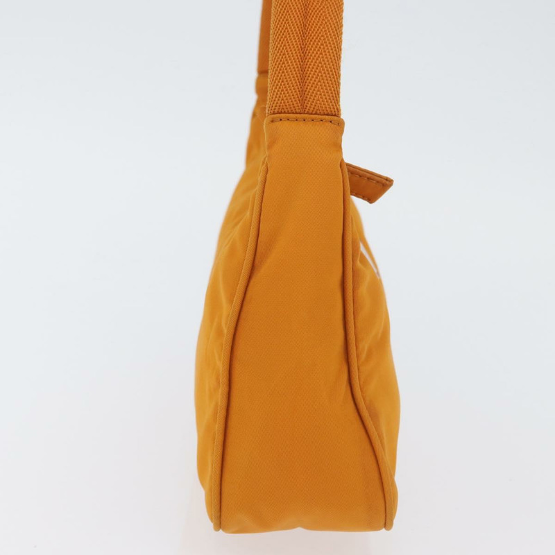 【日本直送】PRADA 手提包 尼龍 橙色 金色 正品 ARZ521V-3