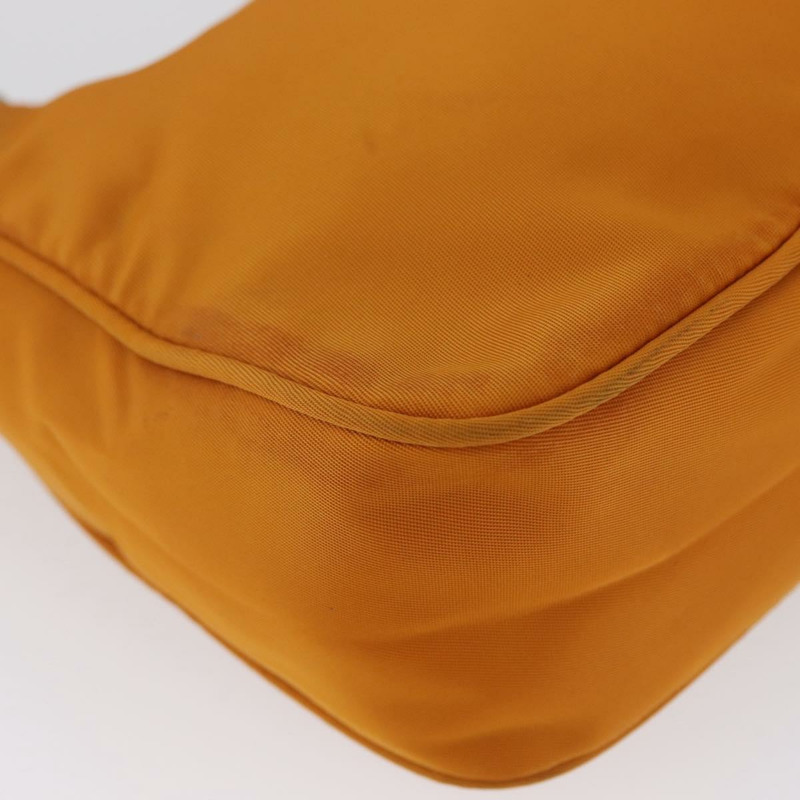 【日本直送】PRADA 手提包 尼龍 橙色 金色 正品 ARZ521V-7