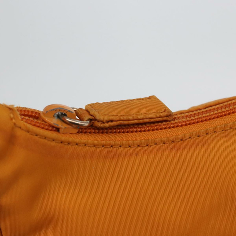 【日本直送】PRADA 手提包 尼龍 橙色 金色 正品 ARZ521V-8