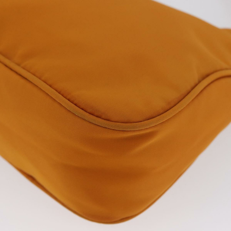 【日本直送】PRADA 手提包 尼龍 橙色 金色 正品 ARZ521V-14