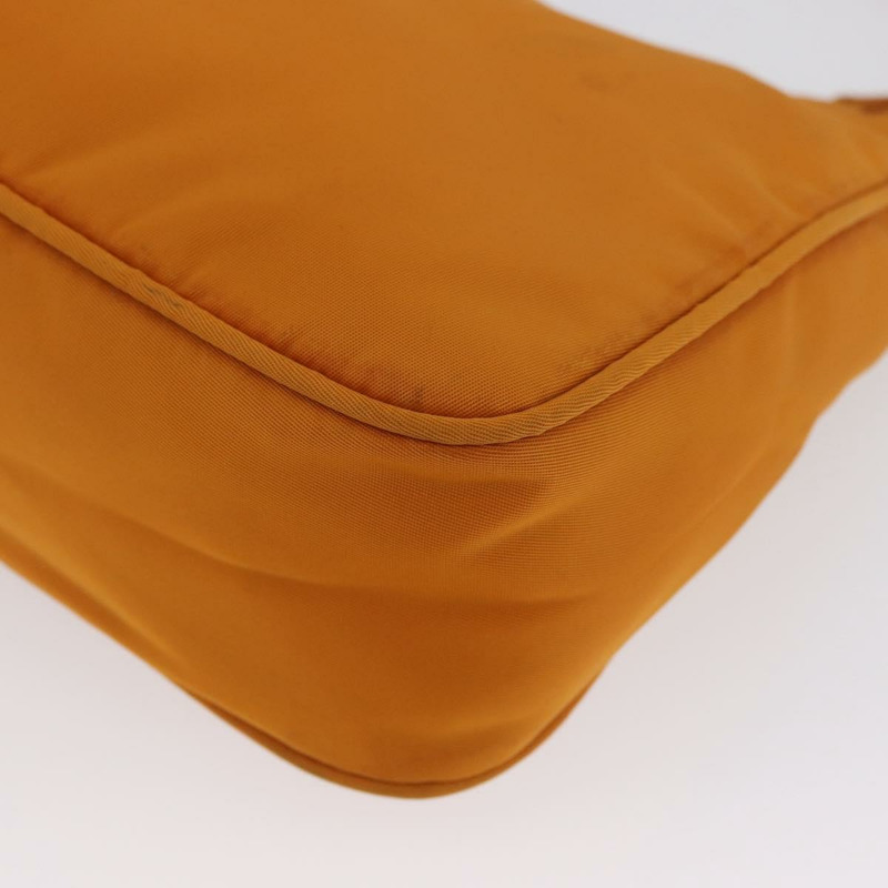 【日本直送】PRADA 手提包 尼龍 橙色 金色 正品 ARZ521V-16