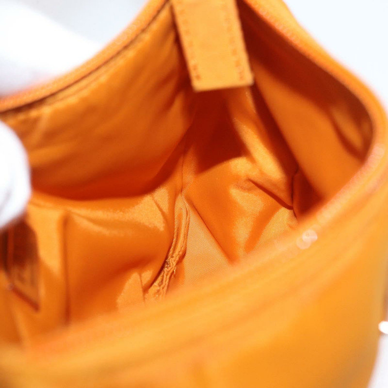 【日本直送】PRADA 手提包 尼龍 橙色 金色 正品 ARZ521V-19